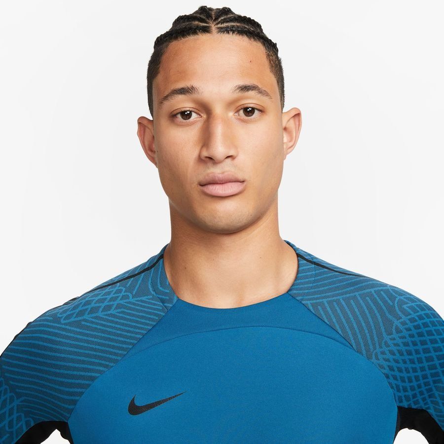 Nike T-shirt d'Entraînement Dri-FIT Strike - Bleu/Noir