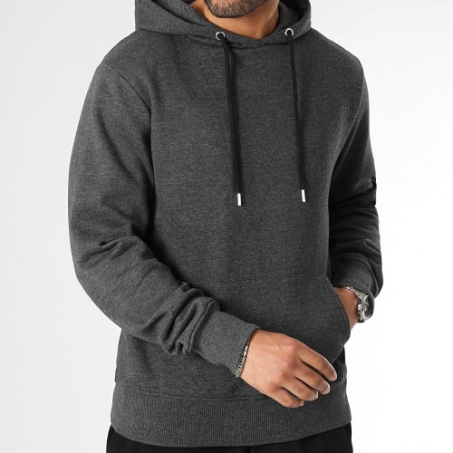 Sweat Capuche 304 Gris Anthracite