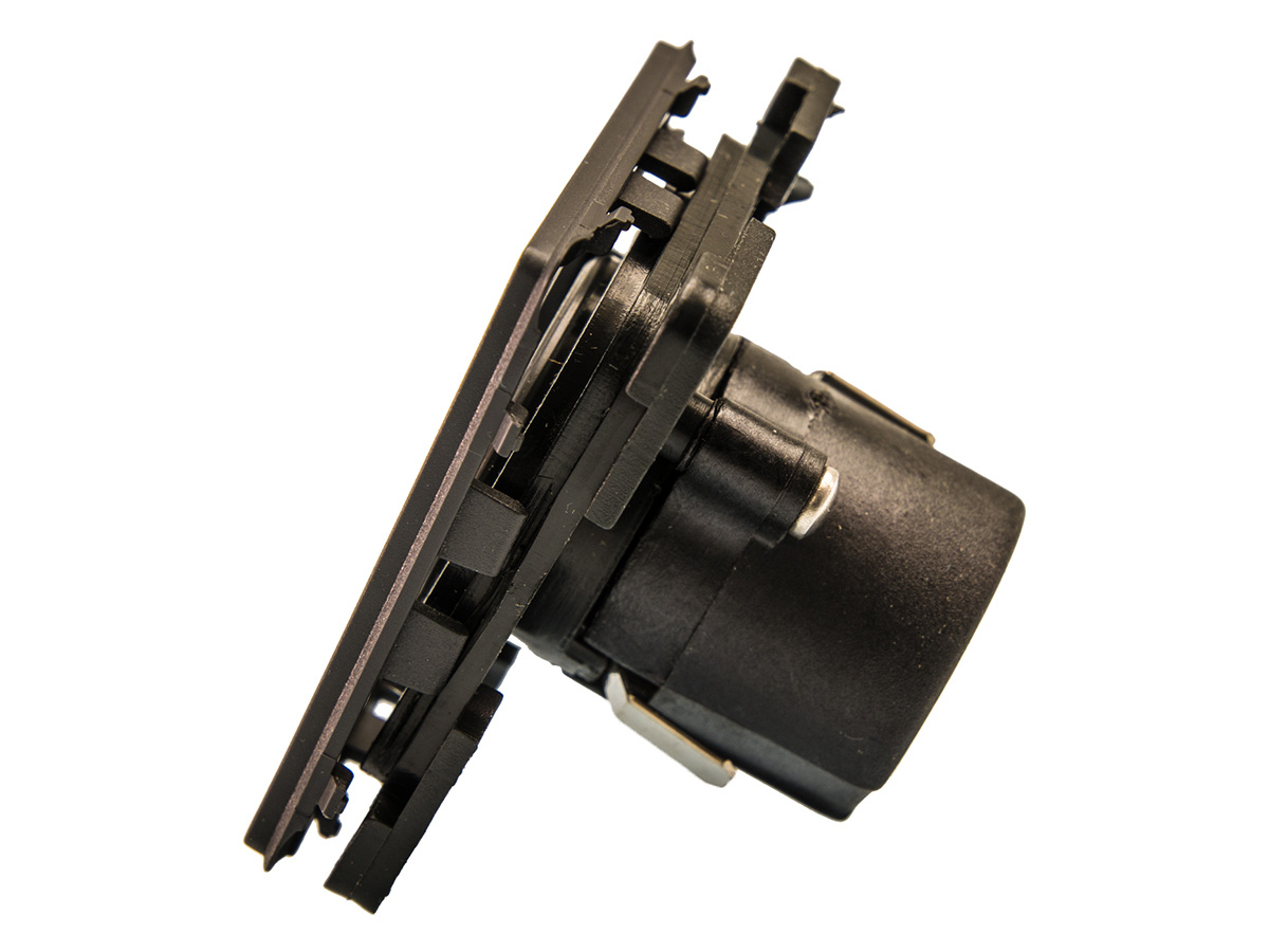 BBA 12 volt contactdoos - anthracite