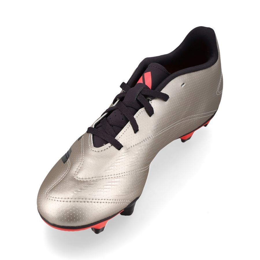 adidas Predator Club FxG Vivid Horizon - Argenté/Aurora Black/Turbo