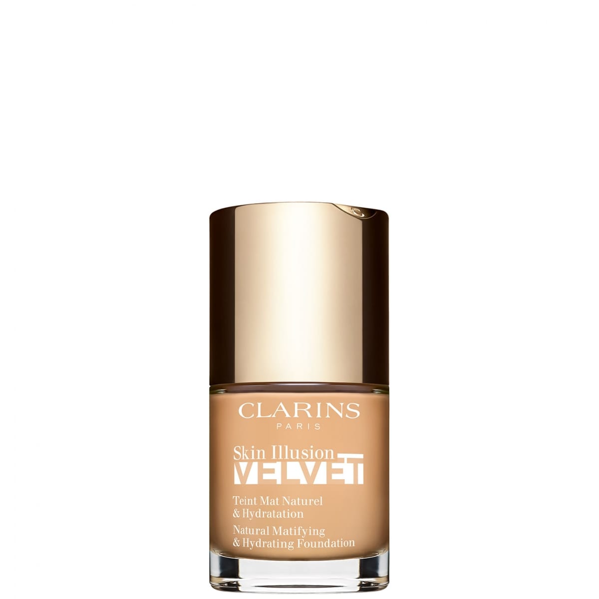 CLARINS Skin Illusion Velvet Fond de Teint Mat Naturel &  Hydratation