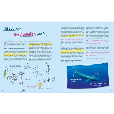 Tessloff Buch Warum graue Zellen auch mal rosa sind