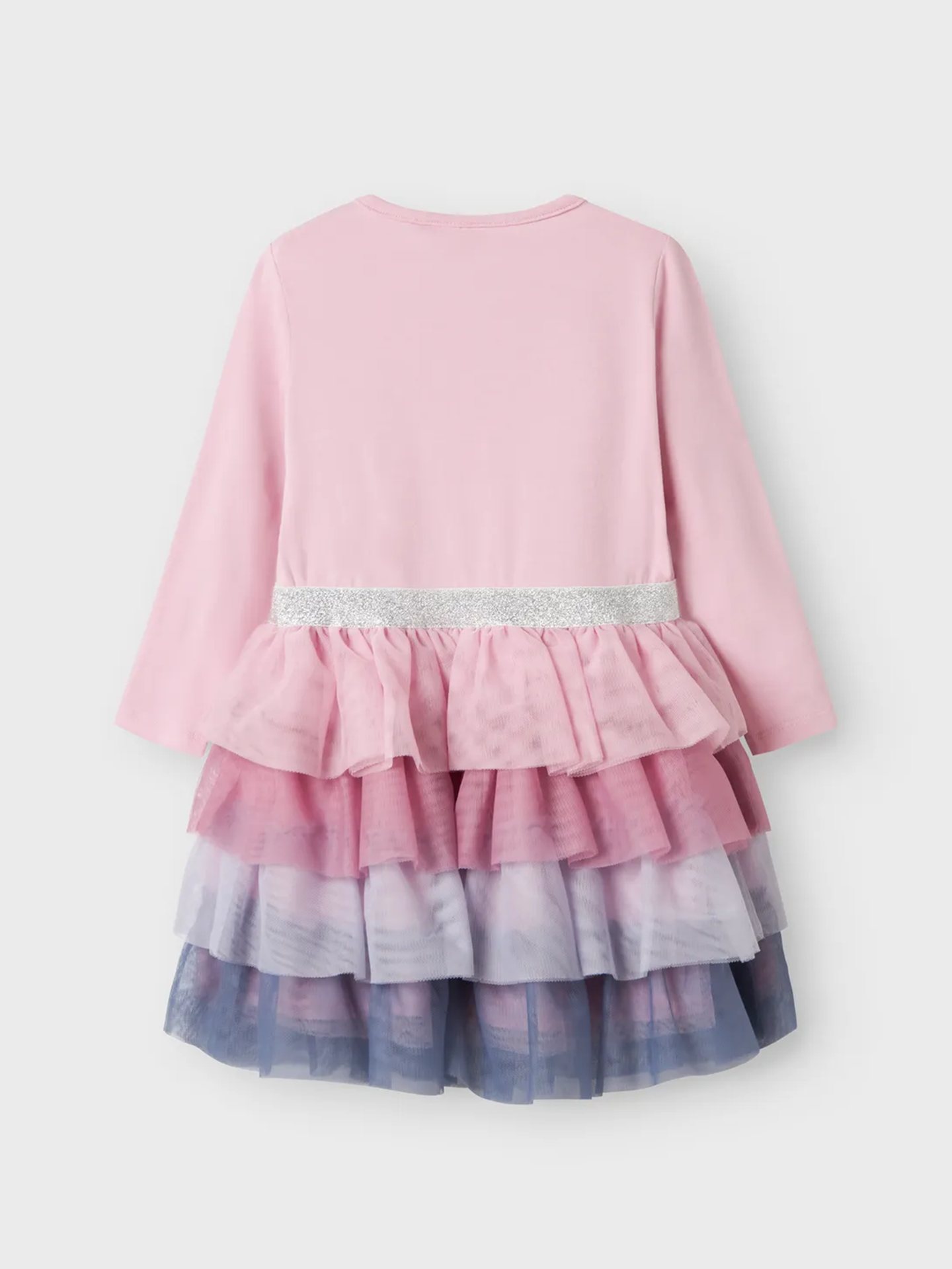 Okanna Frozen Long Sleeve Tulle Dress