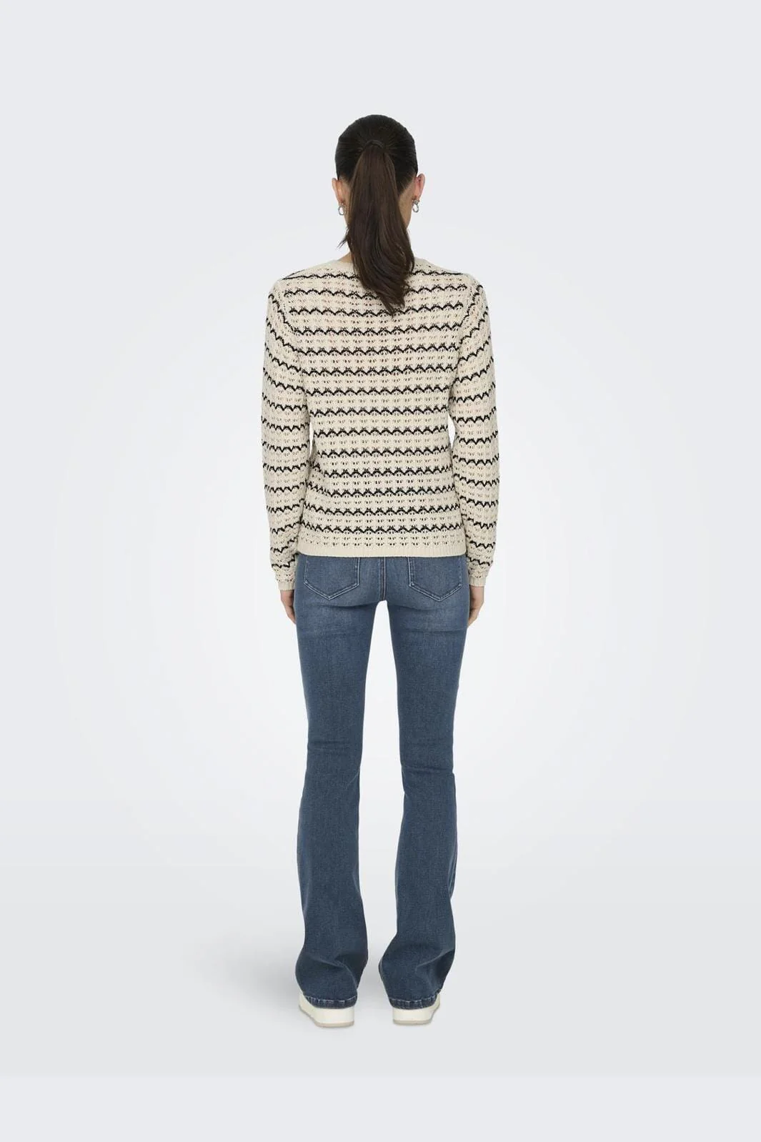 Only Onlasa Ls Structure O-Neck Knt
