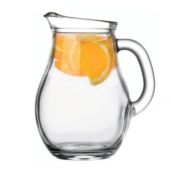 Glassmugge med helletut, håndtak og måleindikator 250 ml