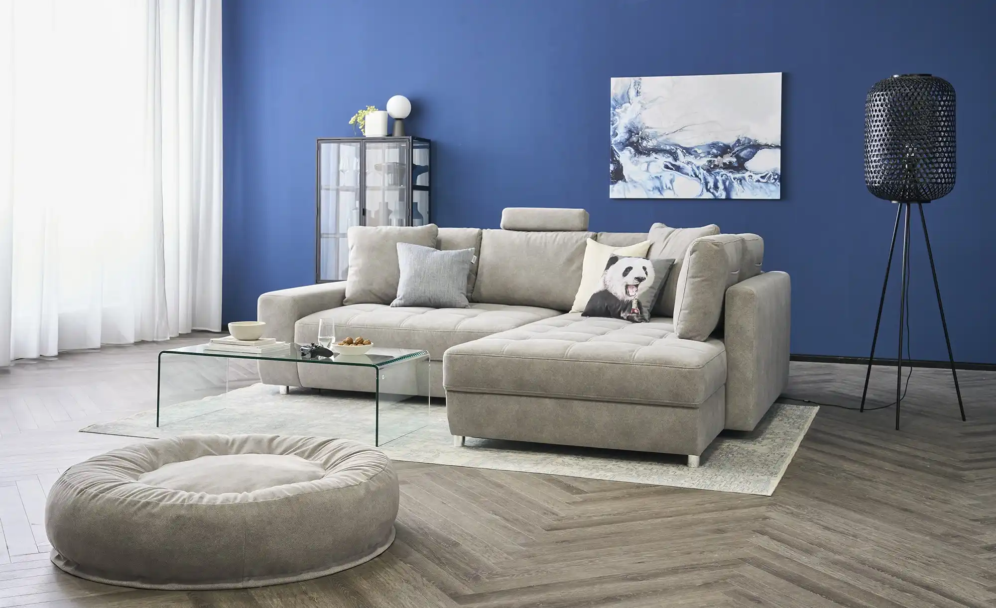 bobb Ecksofa  mit pflegeleichtem Bezugsstoff  Arissa de Luxe