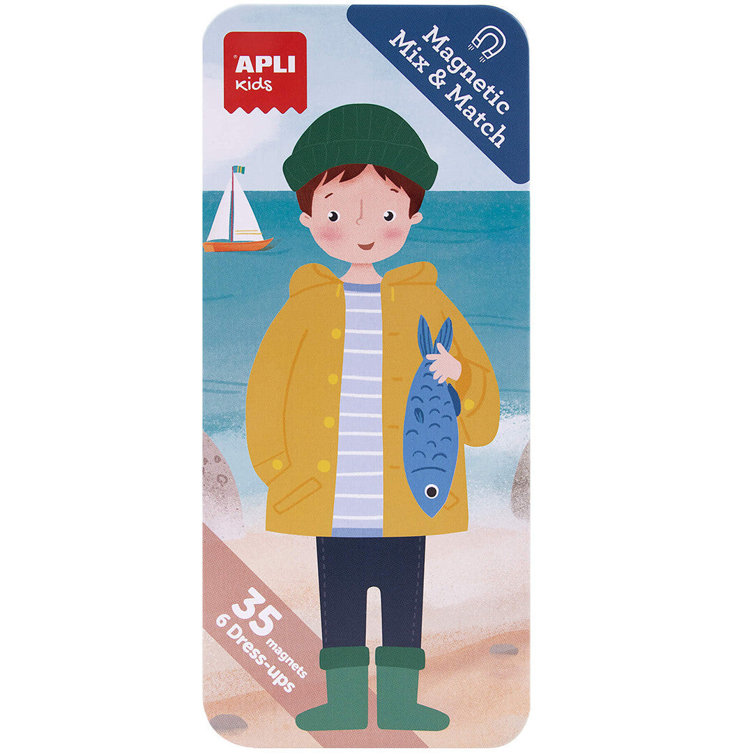 Apli kids magneten mix and match - oceaan