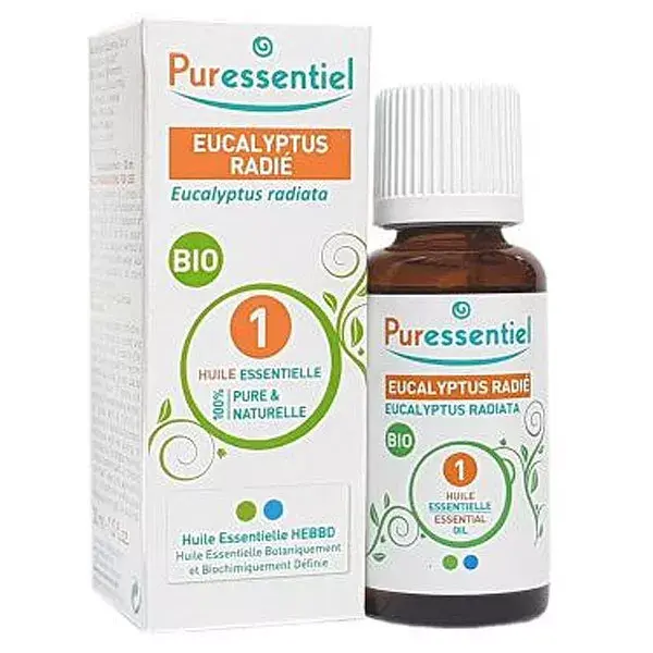Óleo Essencial de Eucalipto Radiata Orgânico Puressentiel 30ml