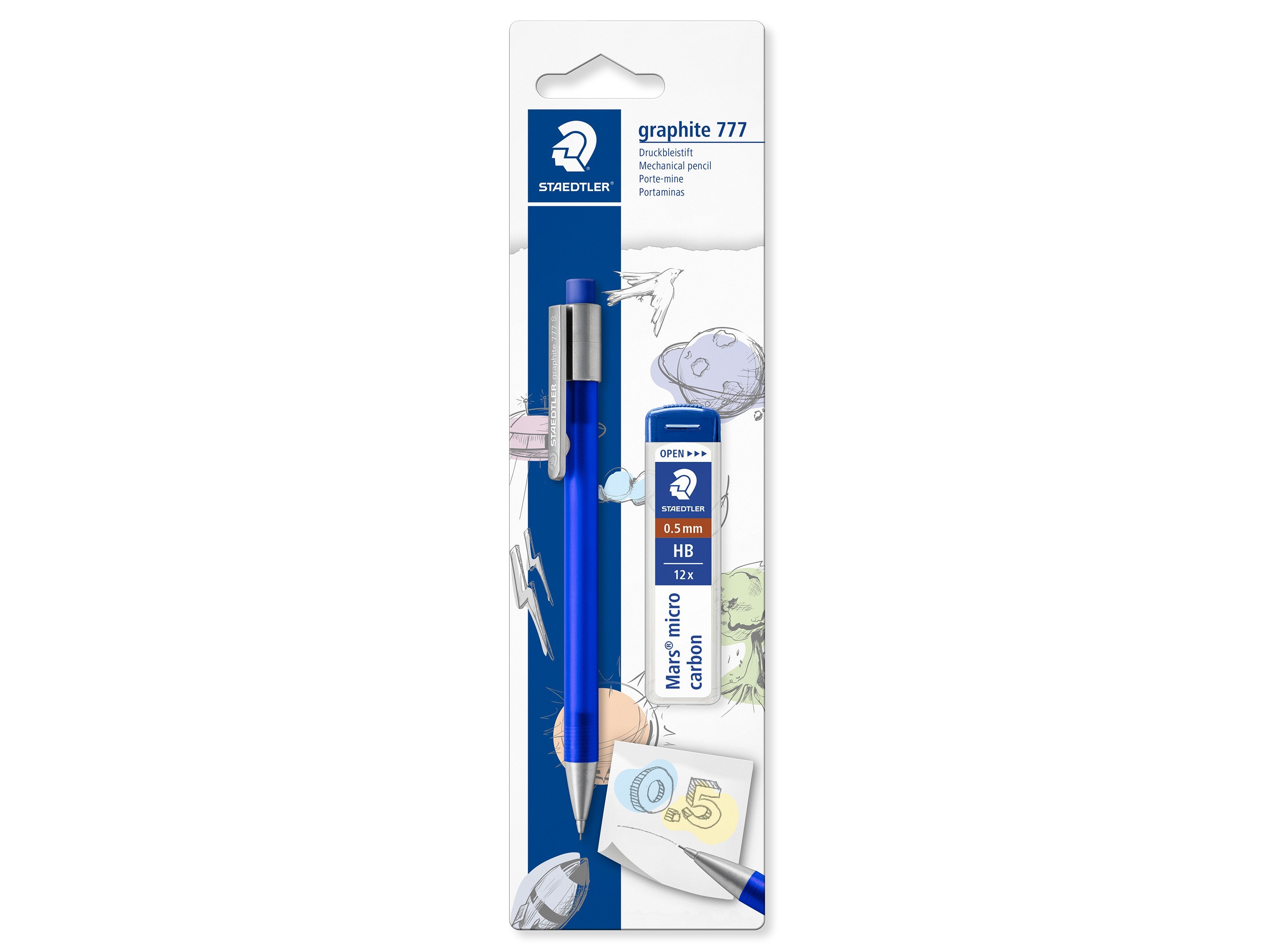 LAPISEIRA E MINAS STAEDTLER GRAPHITE 0.5 MM