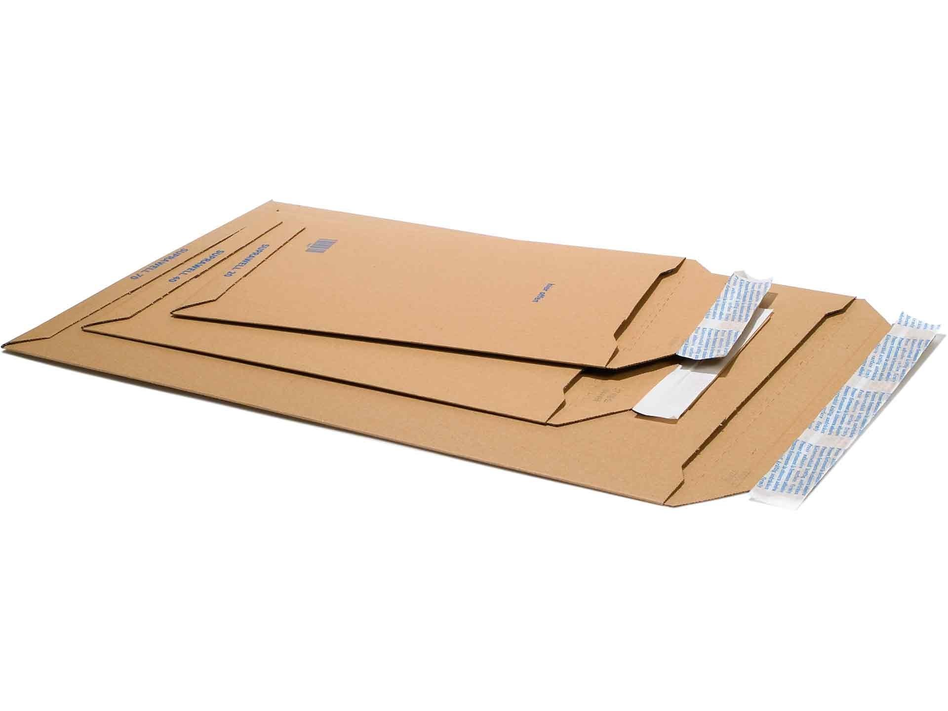 Suprawell Versandtasche, braun