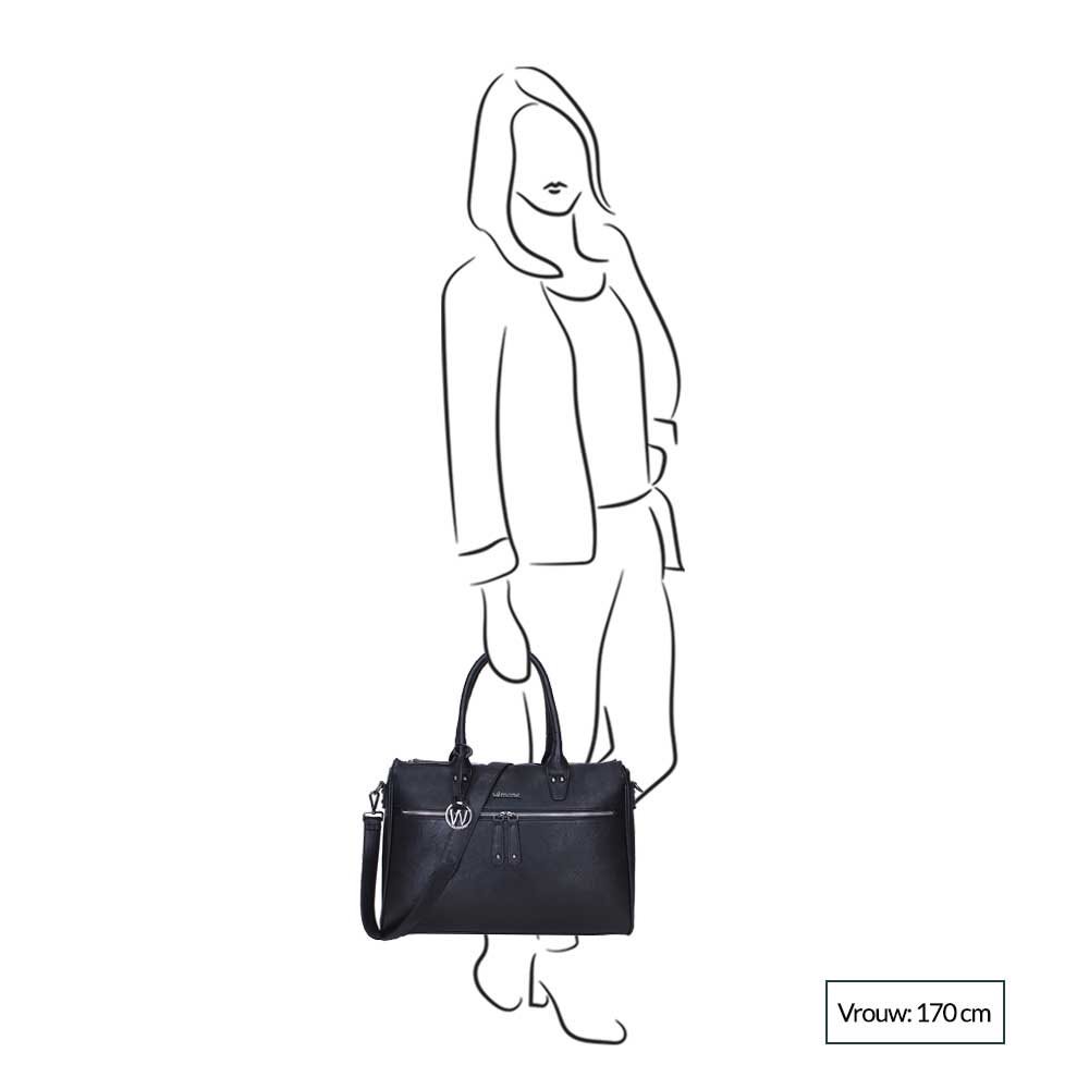 Wimona Fabiana-Two Dames Laptoptas dark blue