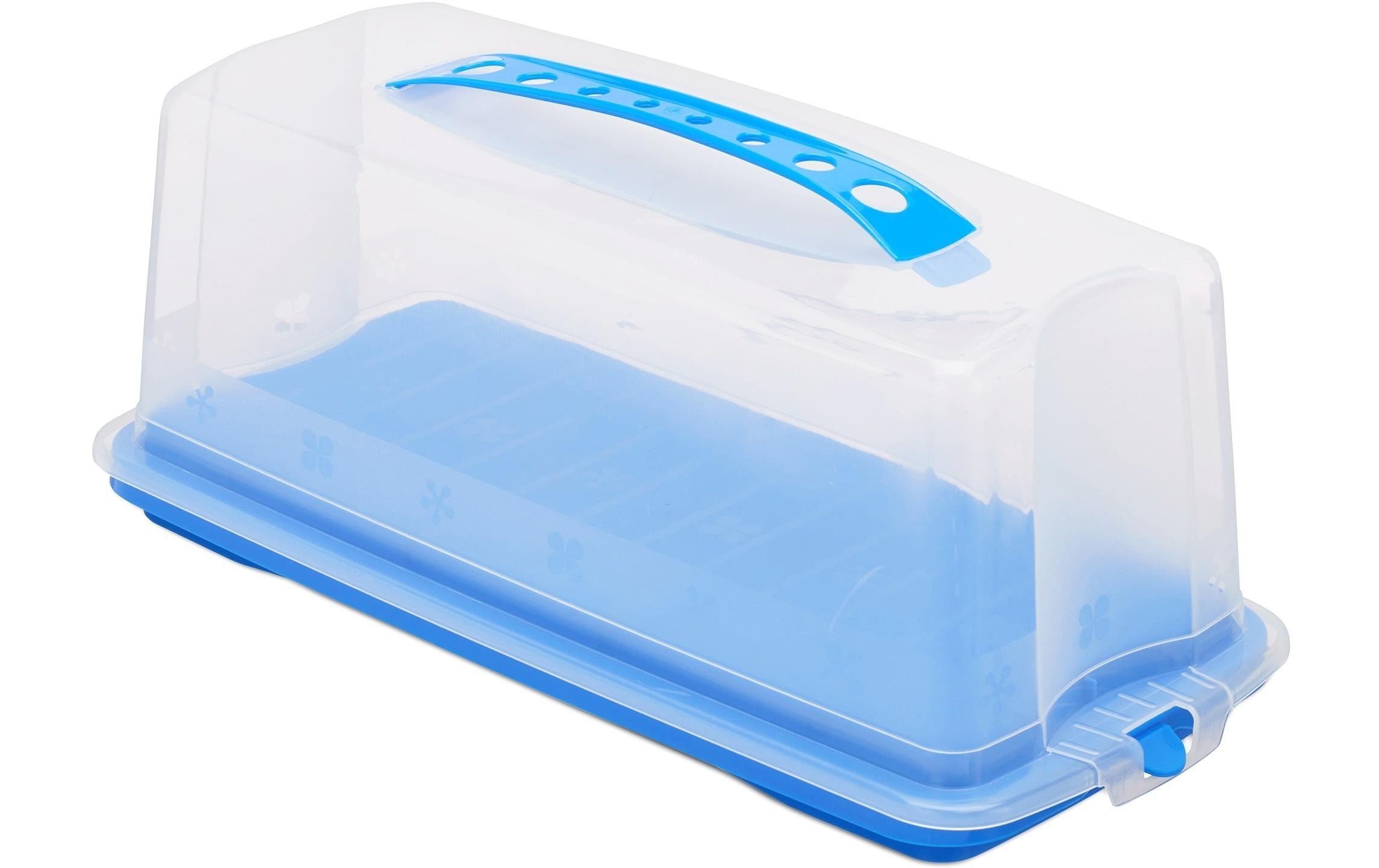 relaxdays Kuchentransportbox 1 Stk. tlg.
