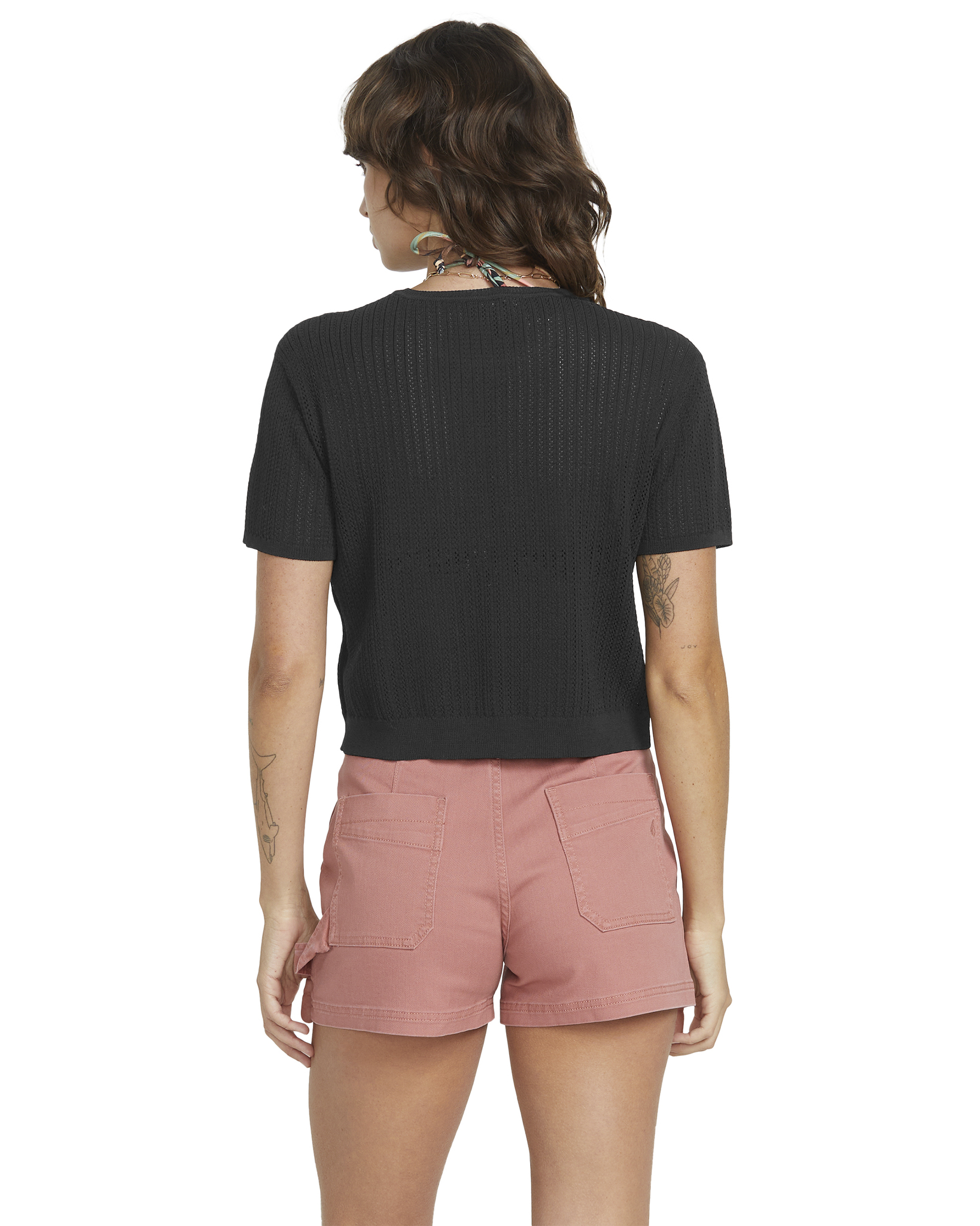 Volcom Meshy Beach SS Black