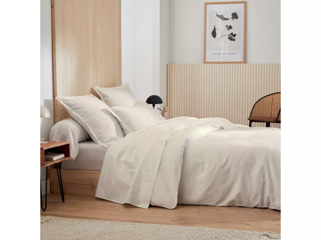 Taie de traversin esprit grand hôtel