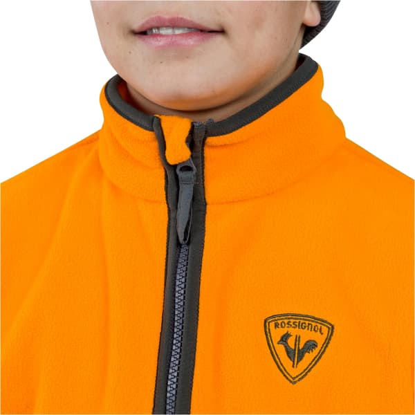 Veste polaire ROSSIGNOL JR STRAWPILE FLEECE FZ SUNBURST