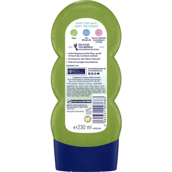 Pokémon Shampoo & Duschgel Bisasam