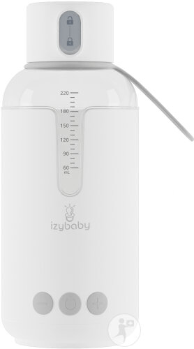 Izybaby Chauffe-Biberon Nomad Blanc 1 Pièce