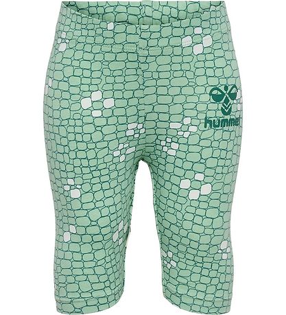 Hummel Leggings - 3/4 - hmlZanzi Tights - Schlick Green