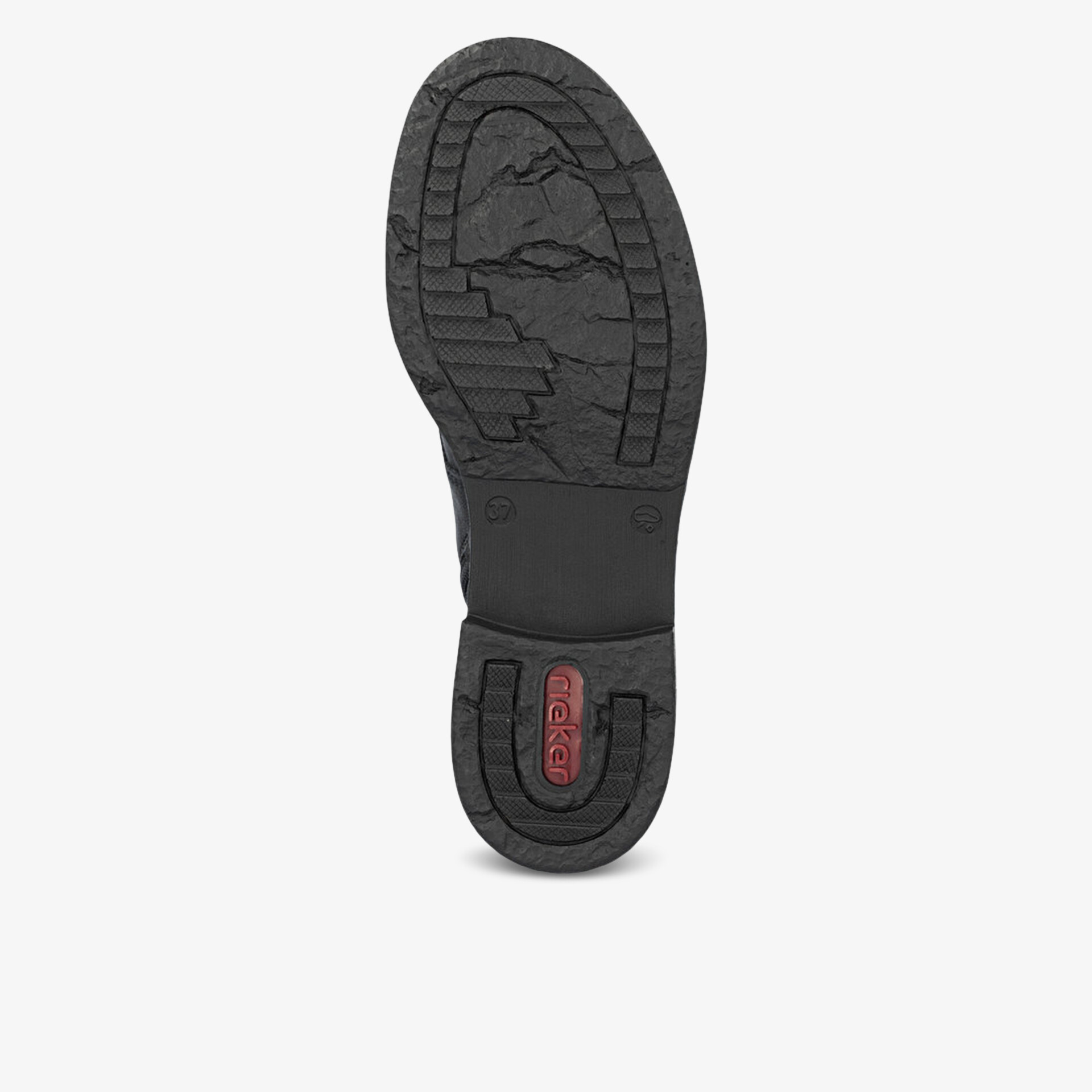 rieker Damen Schnürstiefeletten schwarz