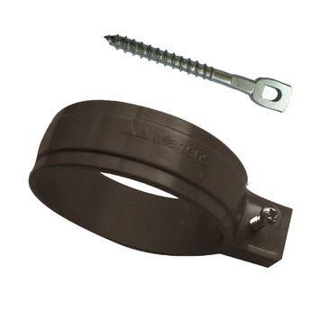 Martens ophangbeugel met pen 60 mm bruin 2 stuks