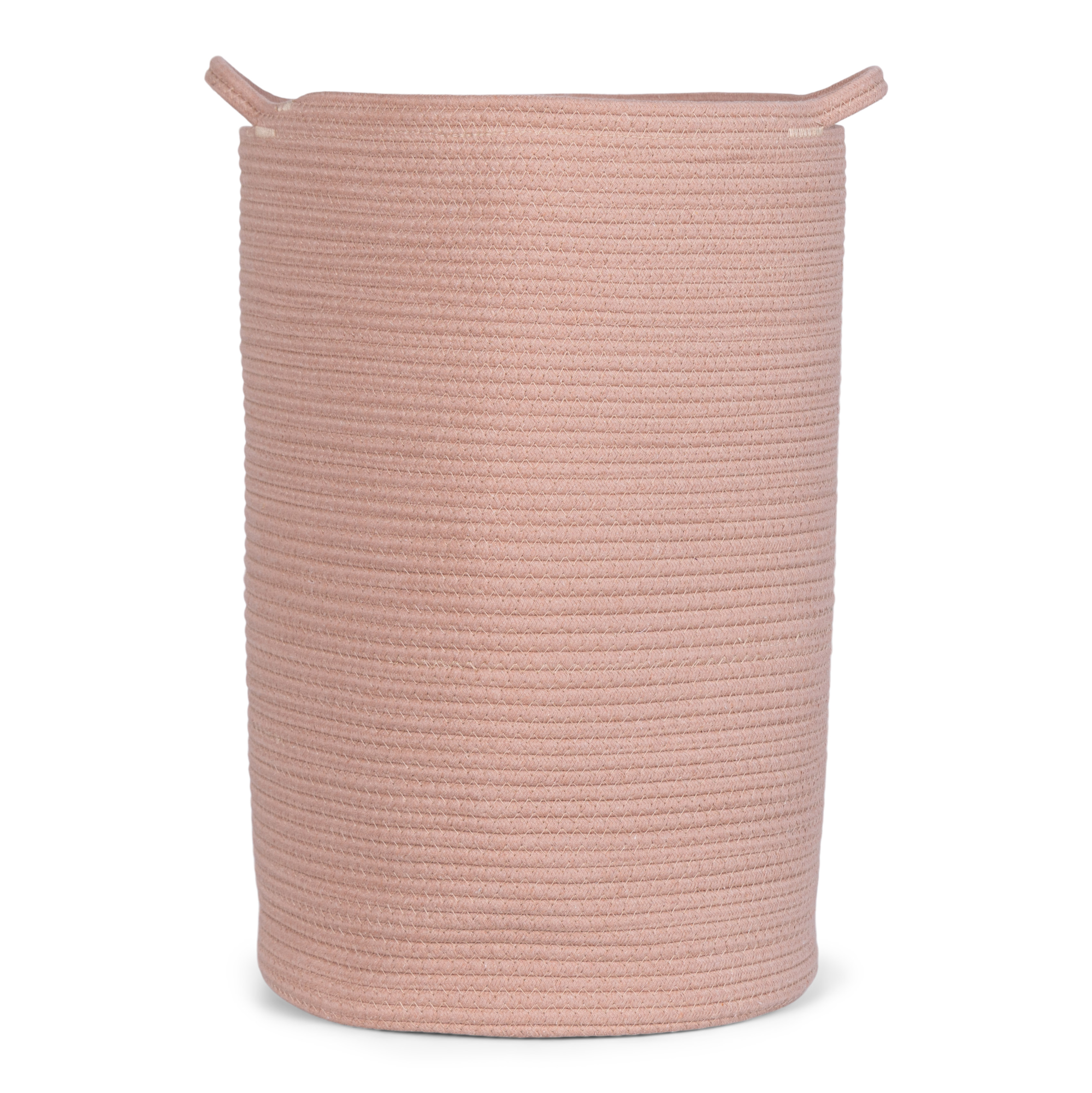 Wasmand katoen blush Ø35 cm