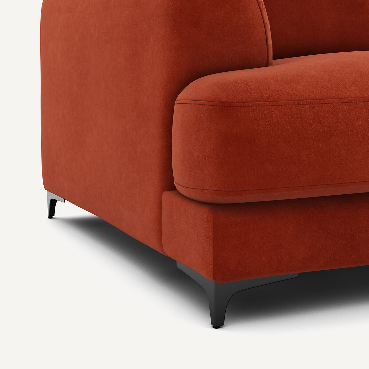 AM.PM<br>Sofá-cama de 3 lugares em veludo, Marsile