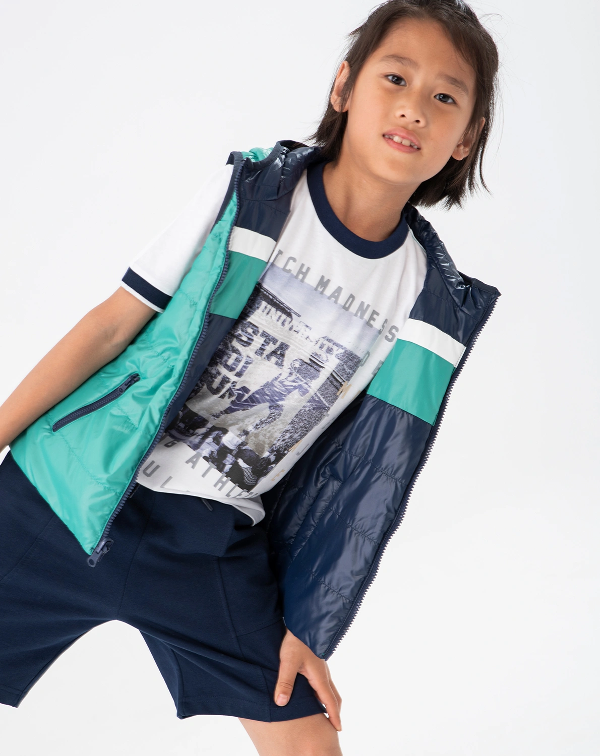 Sweat-Shorts SPORTS 84 in blau
