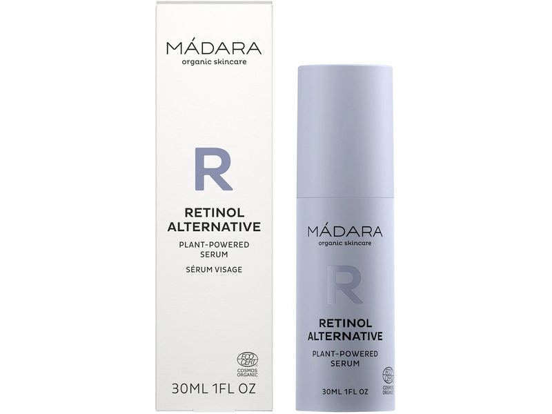 MÁDARA Retinol Alternative Serum 30 ml Revolutionäres Naturkosmetik-Serum mit pflanzlichem Retinol-Komplex für sichtbar straffere, glattere und ebenmässigere Haut