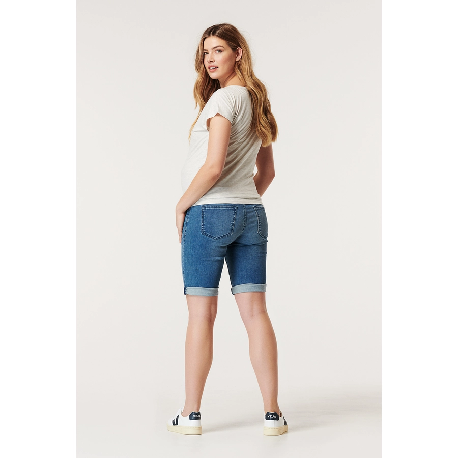Noppies Umstandsshorts Jeans Latta Aged Blue