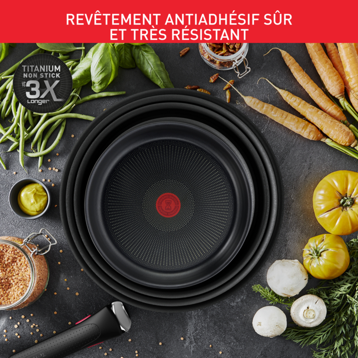 Ingenio Ultimate Batterie de cuisine 6 pièces