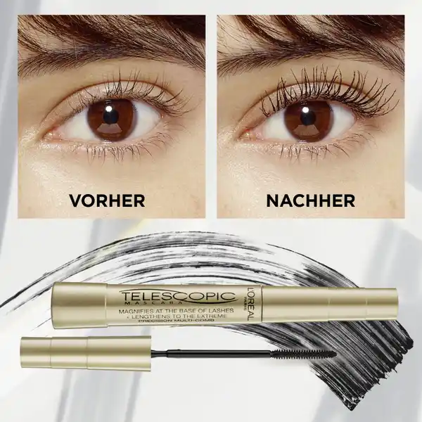 Telescopic Gold Mascara 01 black