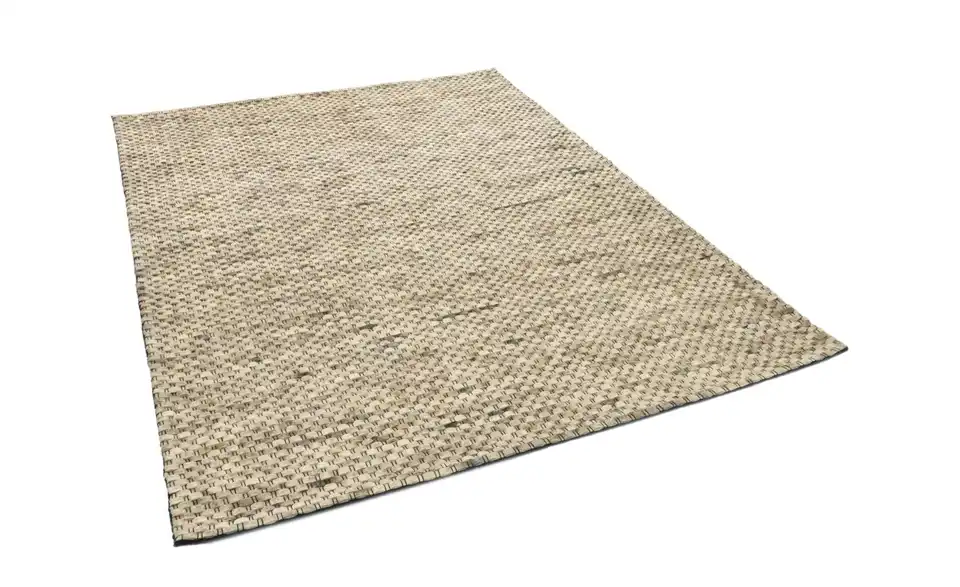 Naturteppich 70x140 cm Beige