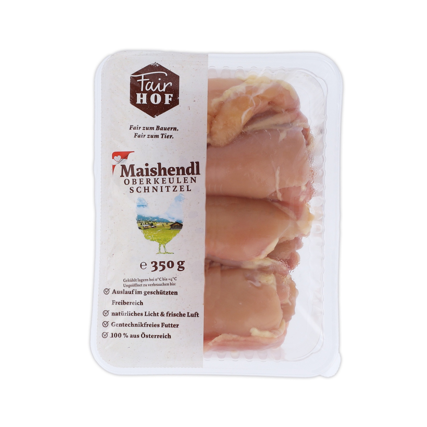 FairHOF Keulenschnitzel 350 g
