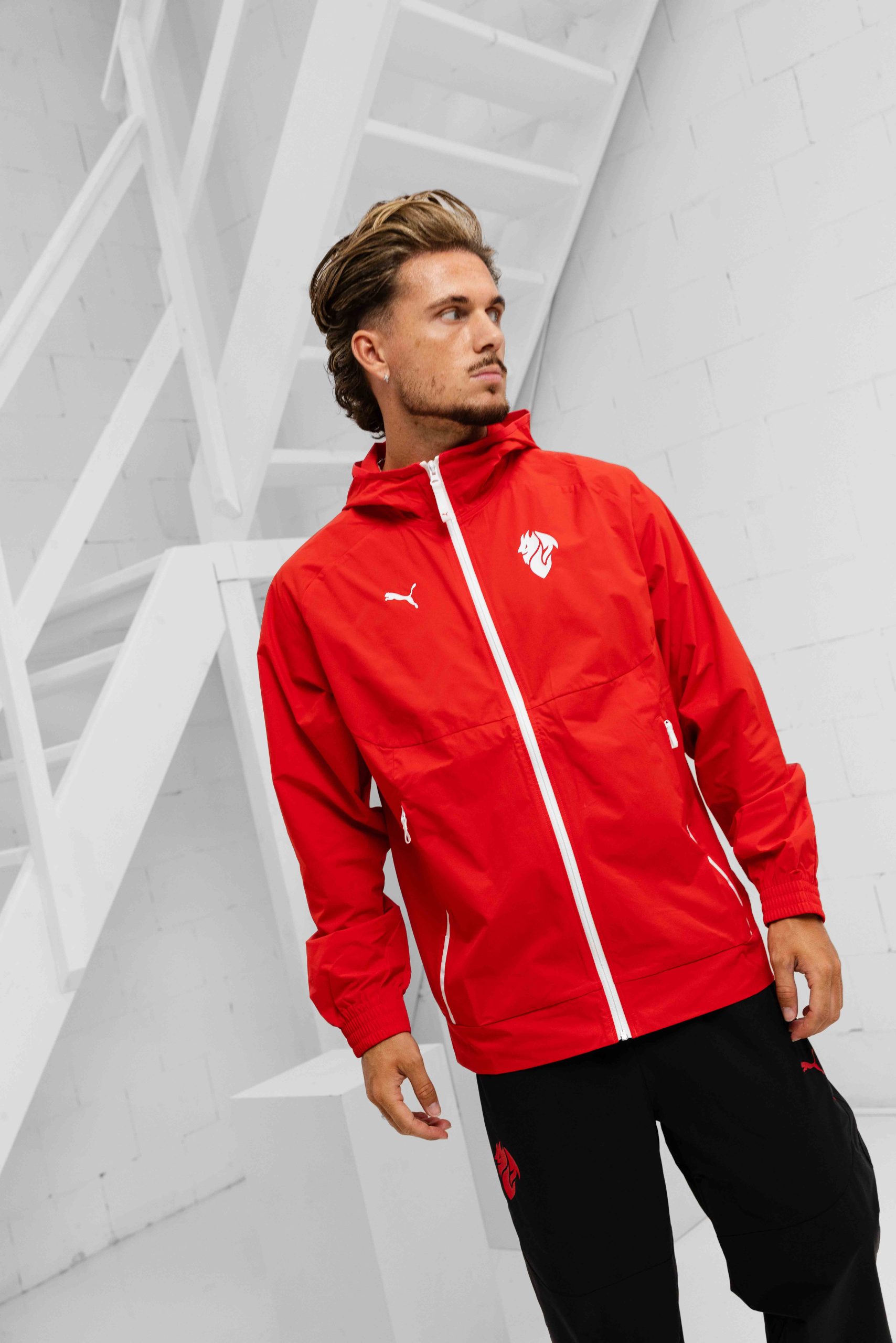 AC Milan Tech Woven Trainingspak Senior 2025/2026 Rood