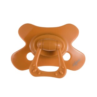 Difrax Fopspeen Dental 12  Maanden - Pure Pumpkin 1ST