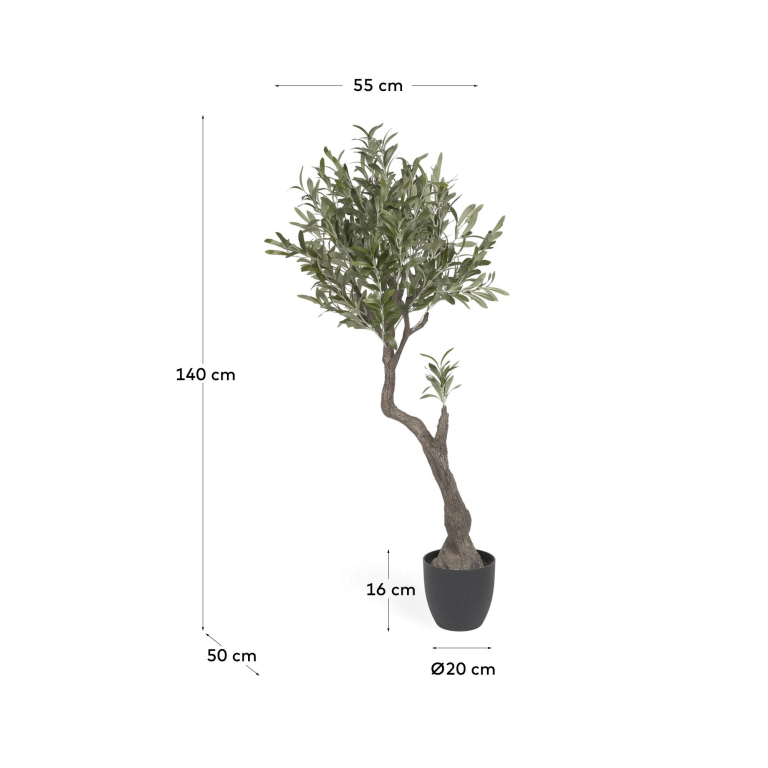 Kave Home Olivo kunstplant 140