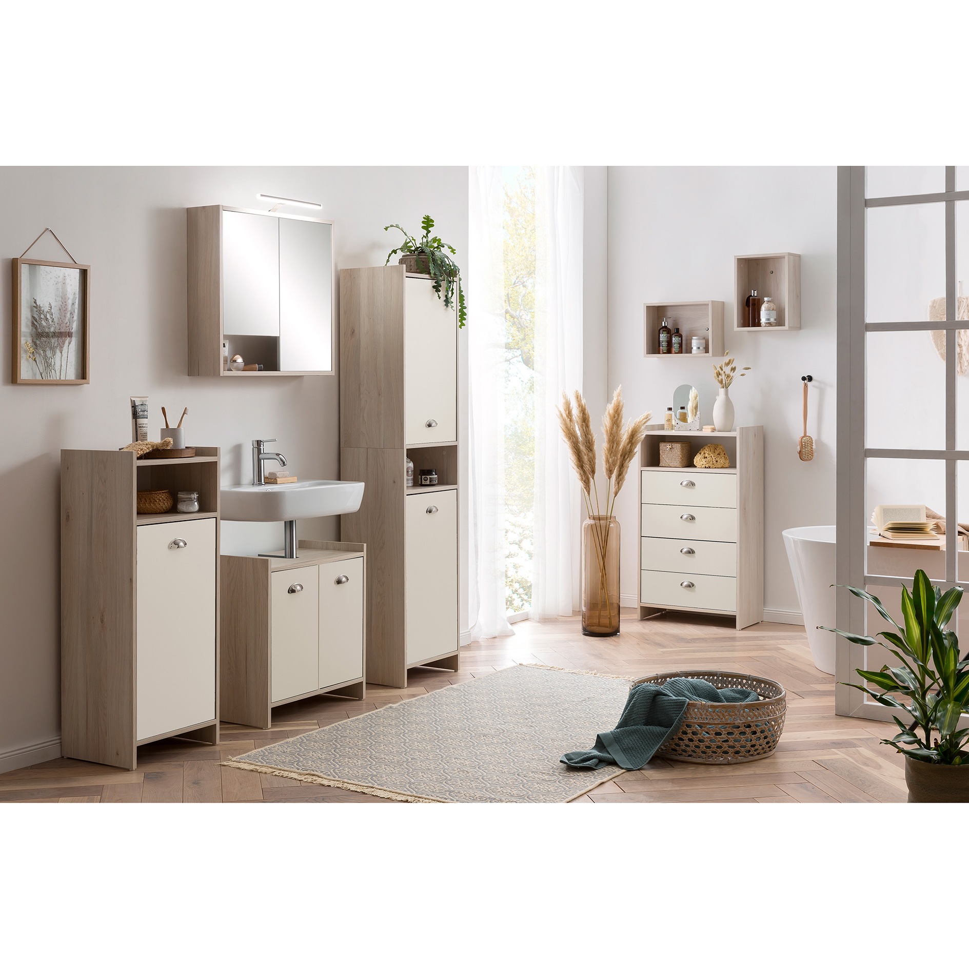 Regal - Sandeiche - ein Fach - 40,2 cm breit