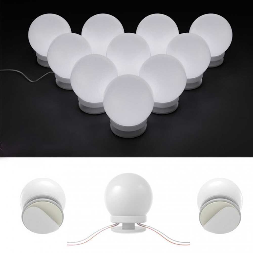 Vicco Schminktisch Julia Frisiertisch Kommode Frisierkommode Spiegel Anthrazit inklusive LED-Lichterkette