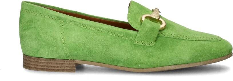 Tamaris Elegante Groene Loafer Instapper Green Dames