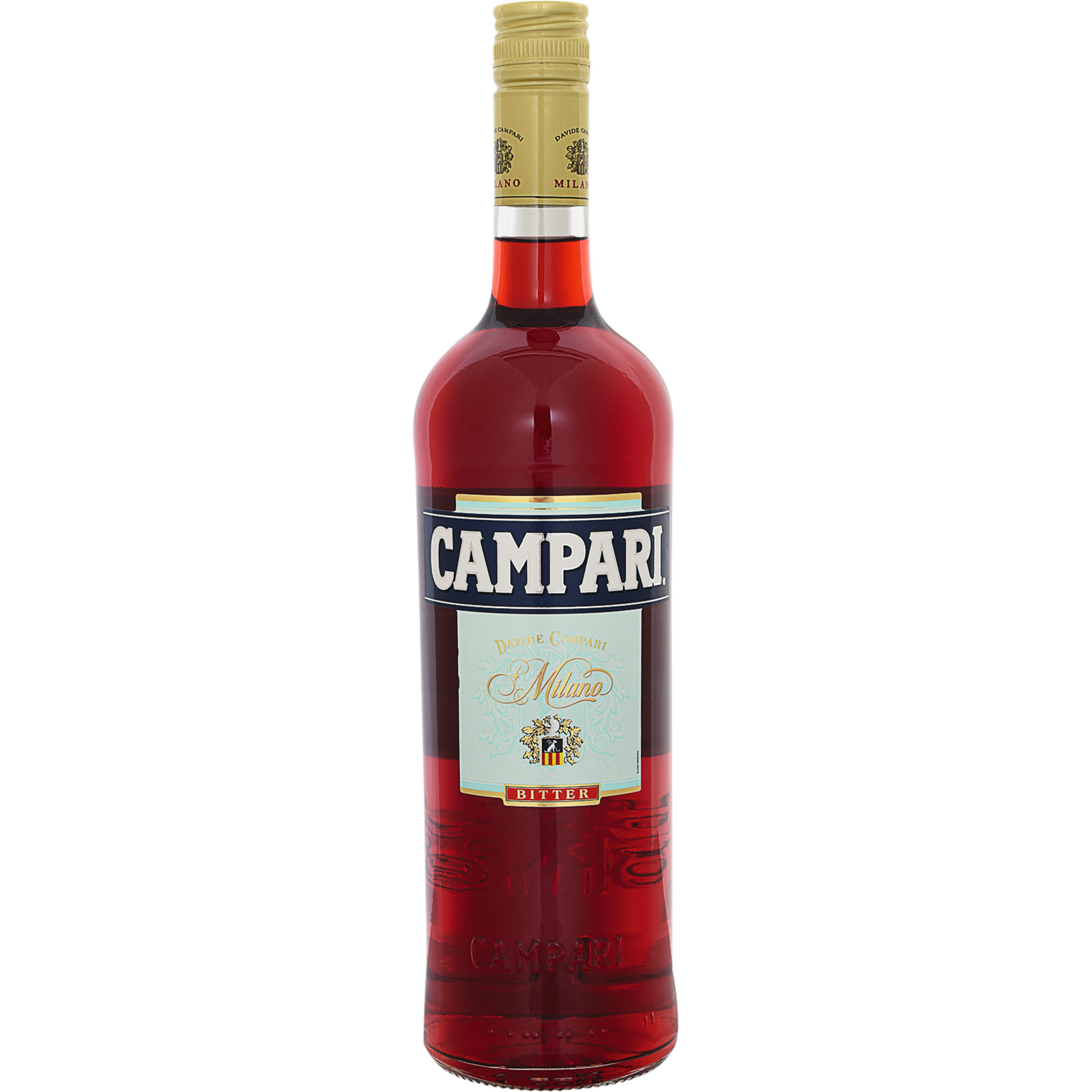 Campari mit zwei Original-Camparigläsern