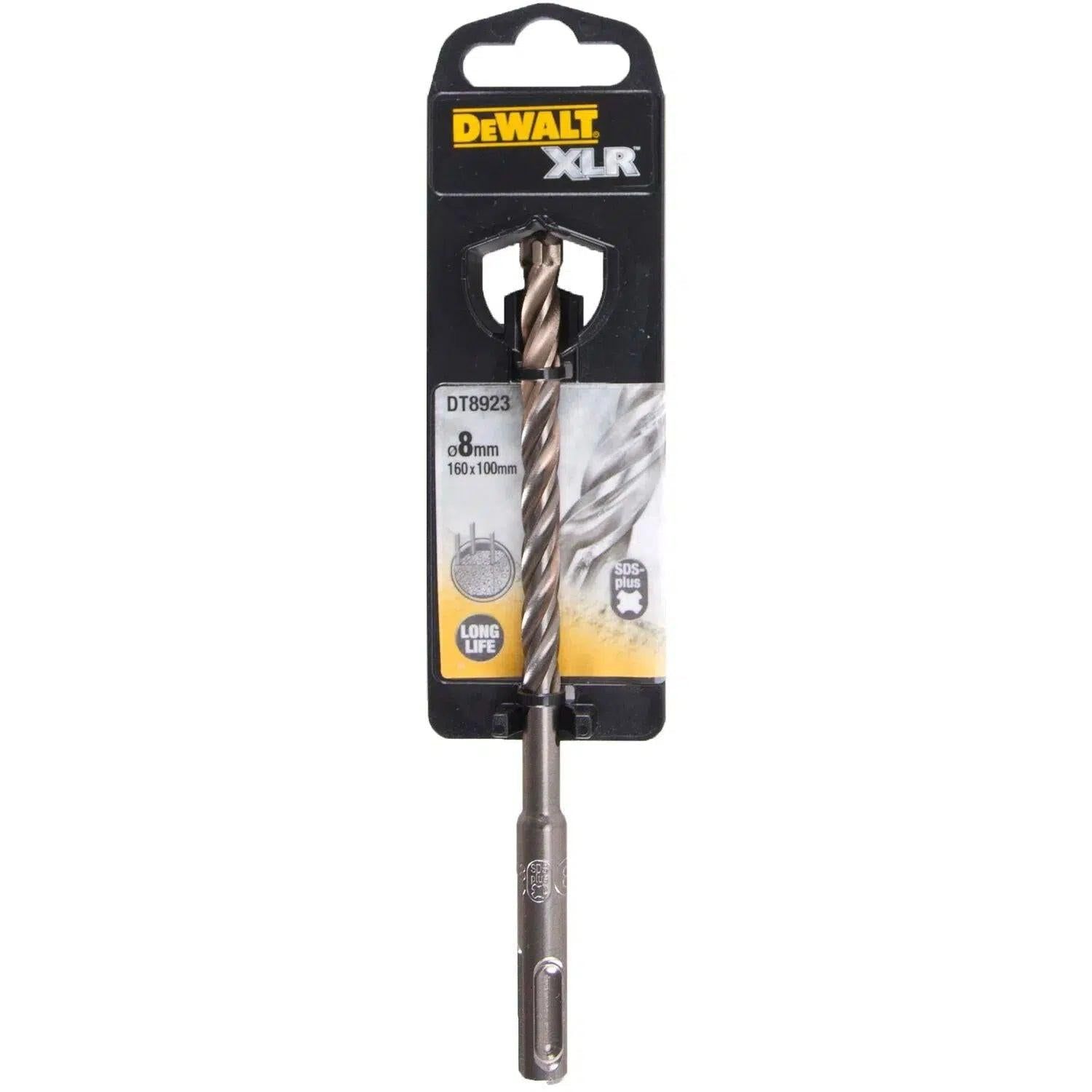 DeWALT DT8923 Boor SDS-Plus XLR 4 Snijder 8x160mm