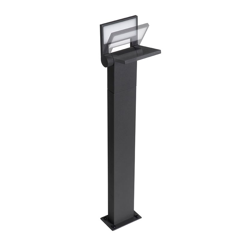 Moderne buitenpaaltje antraciet 60 cm incl. LED IP54 - Zane