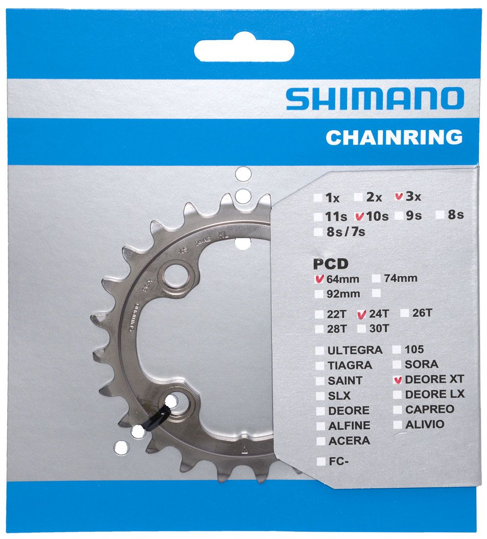 Shimano Kettenblatt XT FC-M780 AE-Type 24 Zähne