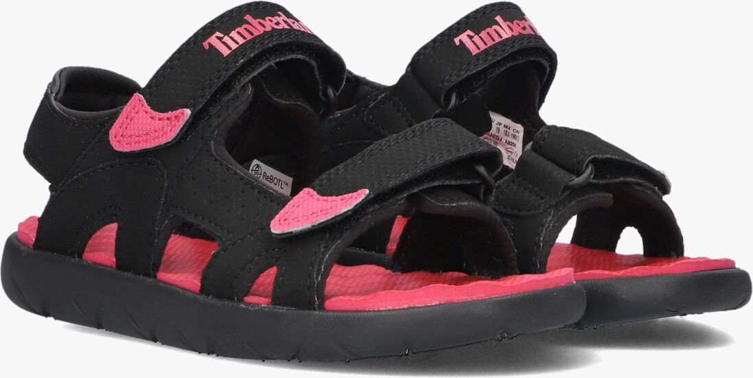 TIMBERLAND zwarte timberland sandalen perkins row 2-strap