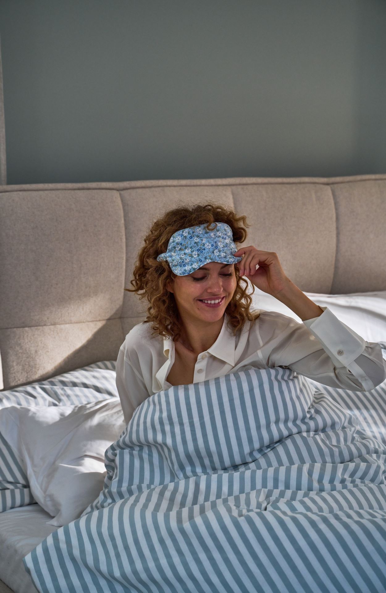 Bomull sengesett rosa - 140x200 cm