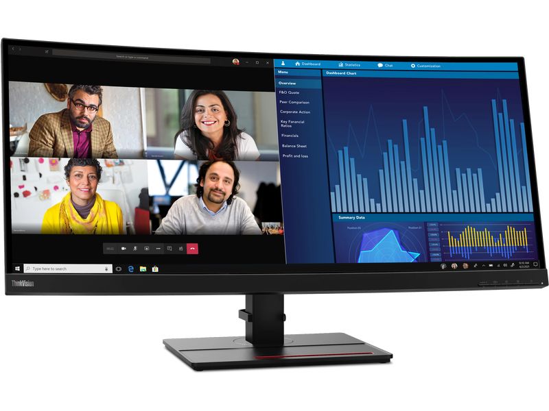 Lenovo Monitor ThinkVision P34w-20 34.1