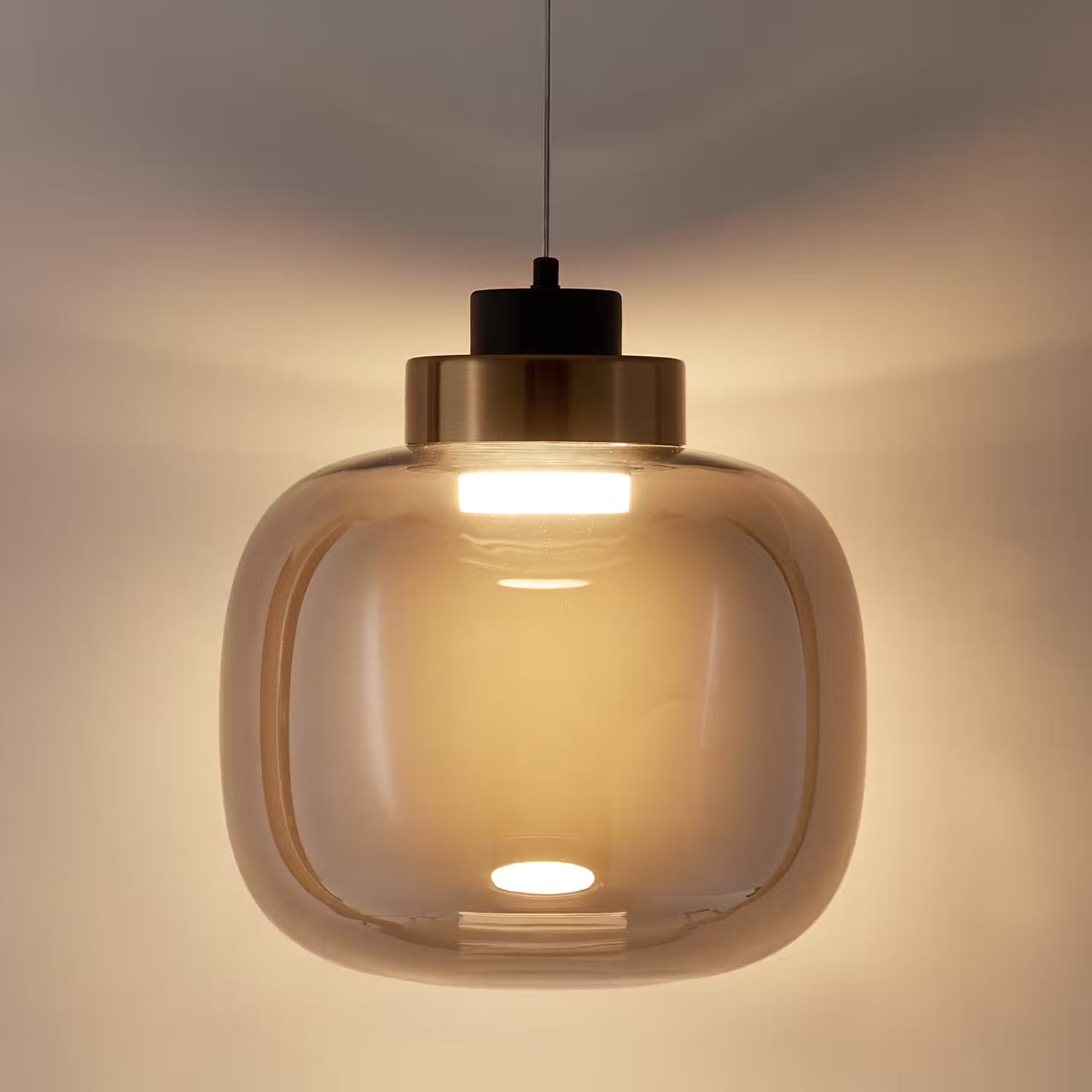 EXEMLAR Pendelleuchte Smoky