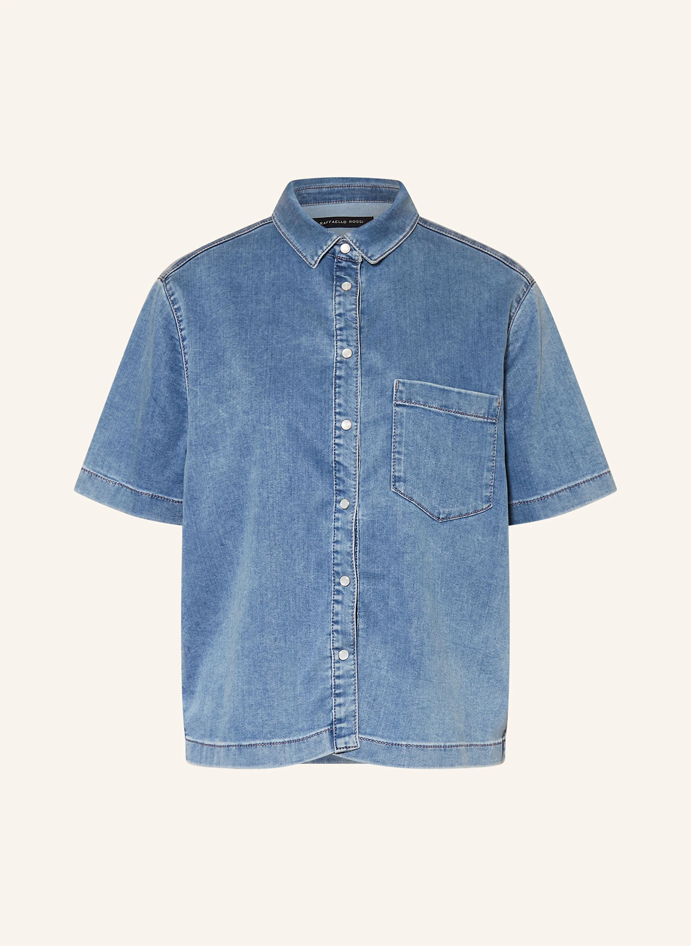 RAFFAELLO ROSSI Jeansbluse GIULIETTE