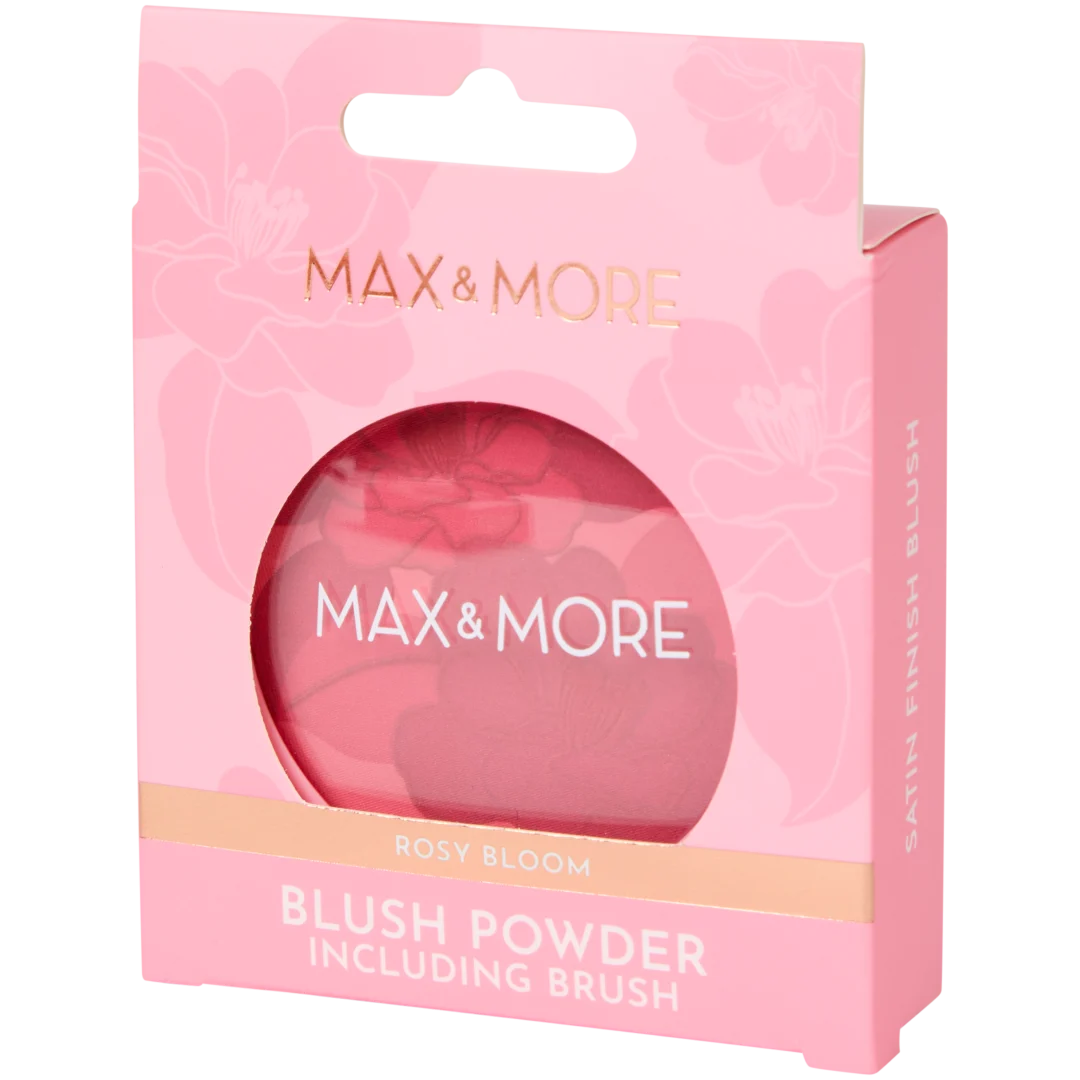 Blush avec pinceau Max & More