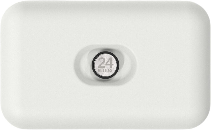 24Bottles Lunchbox - Stone Finish - Ice White Hvid
